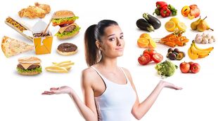 Evitarea caloriilor goale nesănătoase în favoarea alimentelor sănătoase pentru a slăbi