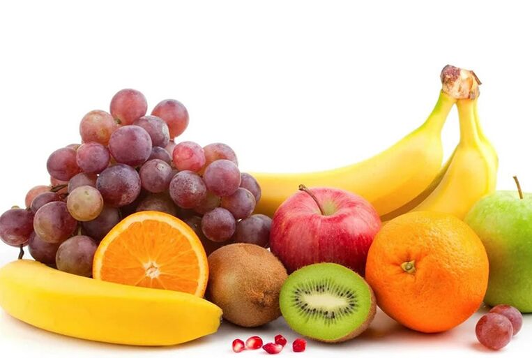 Fructe proaspete care stau la baza dietei în timpul crizelor de gută