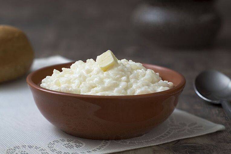 Terci de orez in lapte pentru o zi de post cu guta
